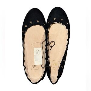 GAP Black Ballet Flats (Size 9)